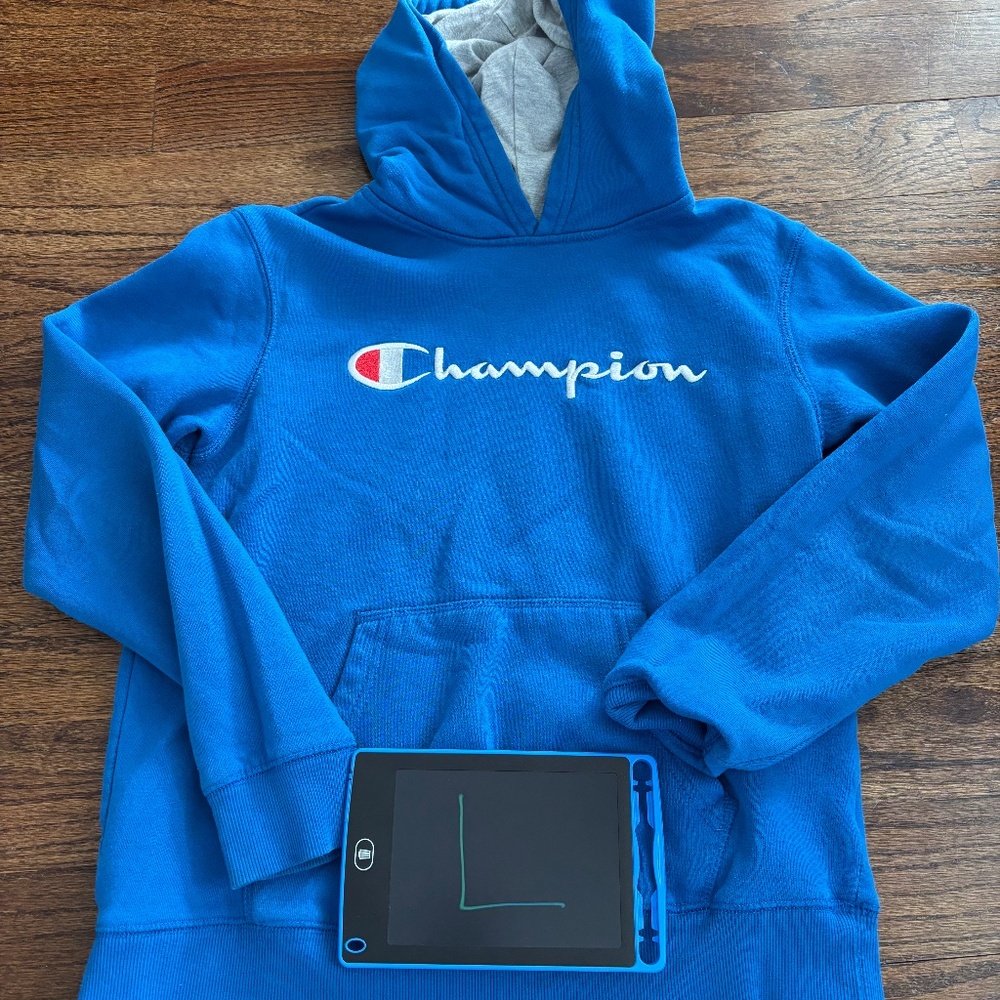 Boys Champion Hoodie Size Large